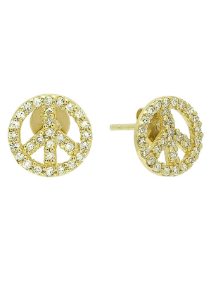 Peace Sign earrings
